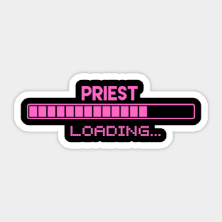 Priest Loading Sticker